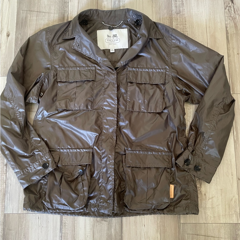 Like New Coach “Getaway” Softshell Jacket Large